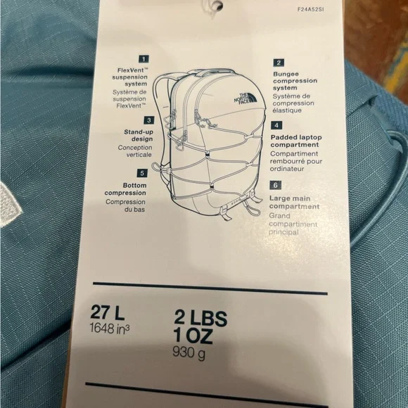 NWT North Face Women’s Borealis Backpack - Picture 6 of 9